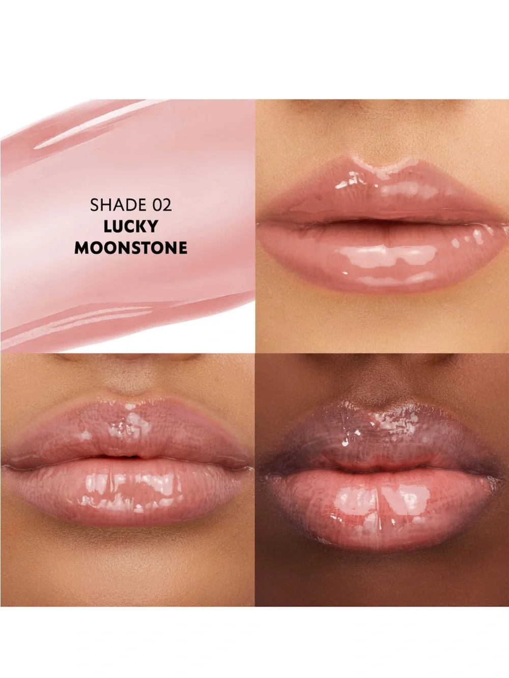 YSL Loveshine Plumping Lip Oil Gloss in 02 Lucky Moonstone
